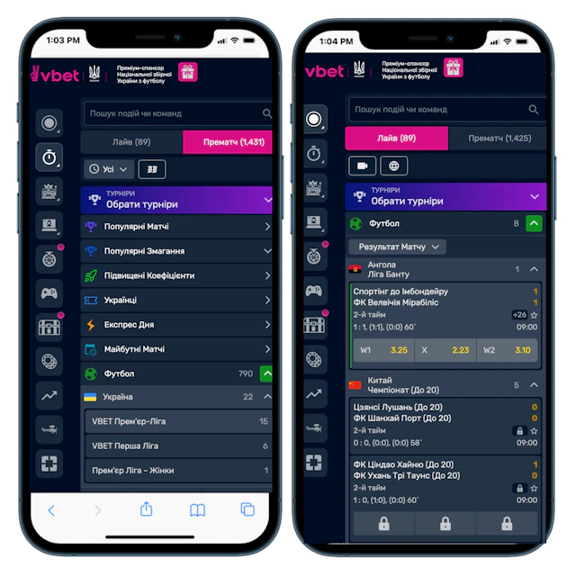 VBET mobile